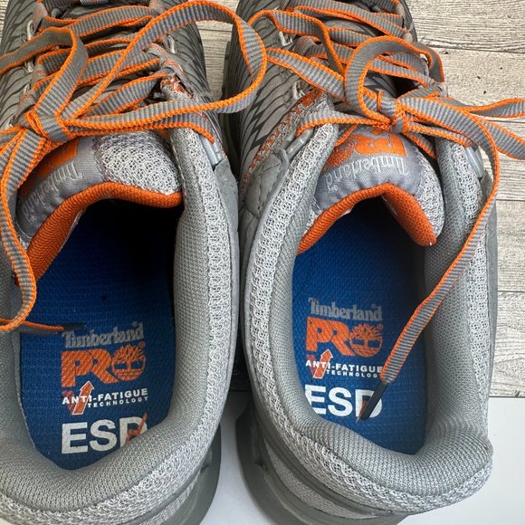 Women's Timberland Pro Anti-Fatigue Technology ESD Safety Toe Work Shoe Size 10M - Picture 7 of 10